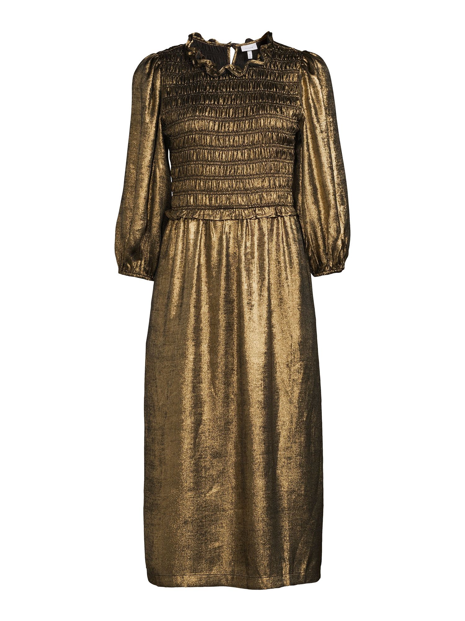 The Get Women's Metallic Midi Dress - Walmart.com | Walmart (US)