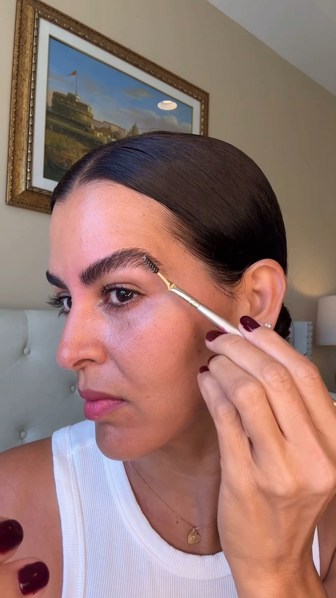 Brow gel in clear, brow pen in dark brown. 
#LTKselfcare

#LTKOver40 #LTKBeauty
