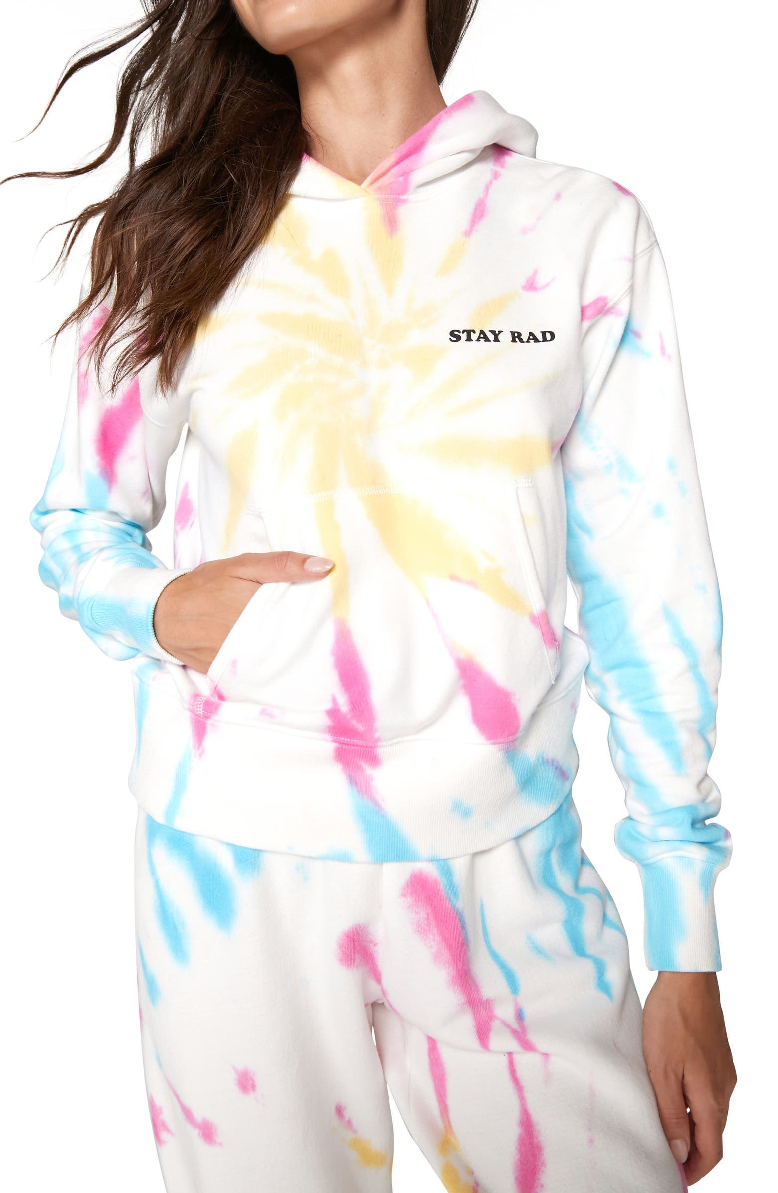 Stay Rad Skye Tie Dye Hoodie | Nordstrom