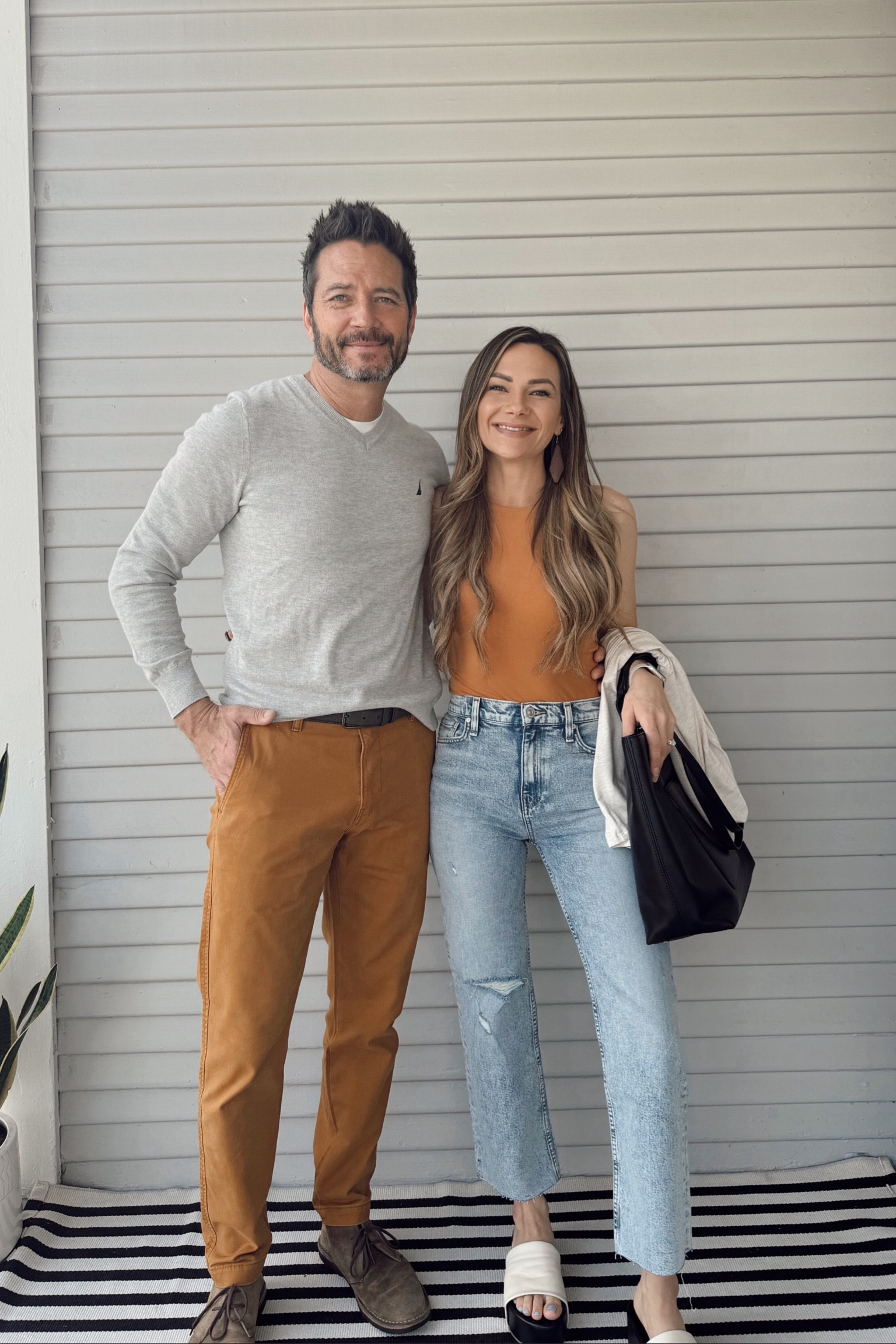 Perfect spring outfits for him and her. Loving the coordinating orange spice colors for couples. These (mostly) Amazon finds are great! Fit well, true to size, and quick ship! 

#LTKstyletip #LTKfamily #LTKfindsunder50