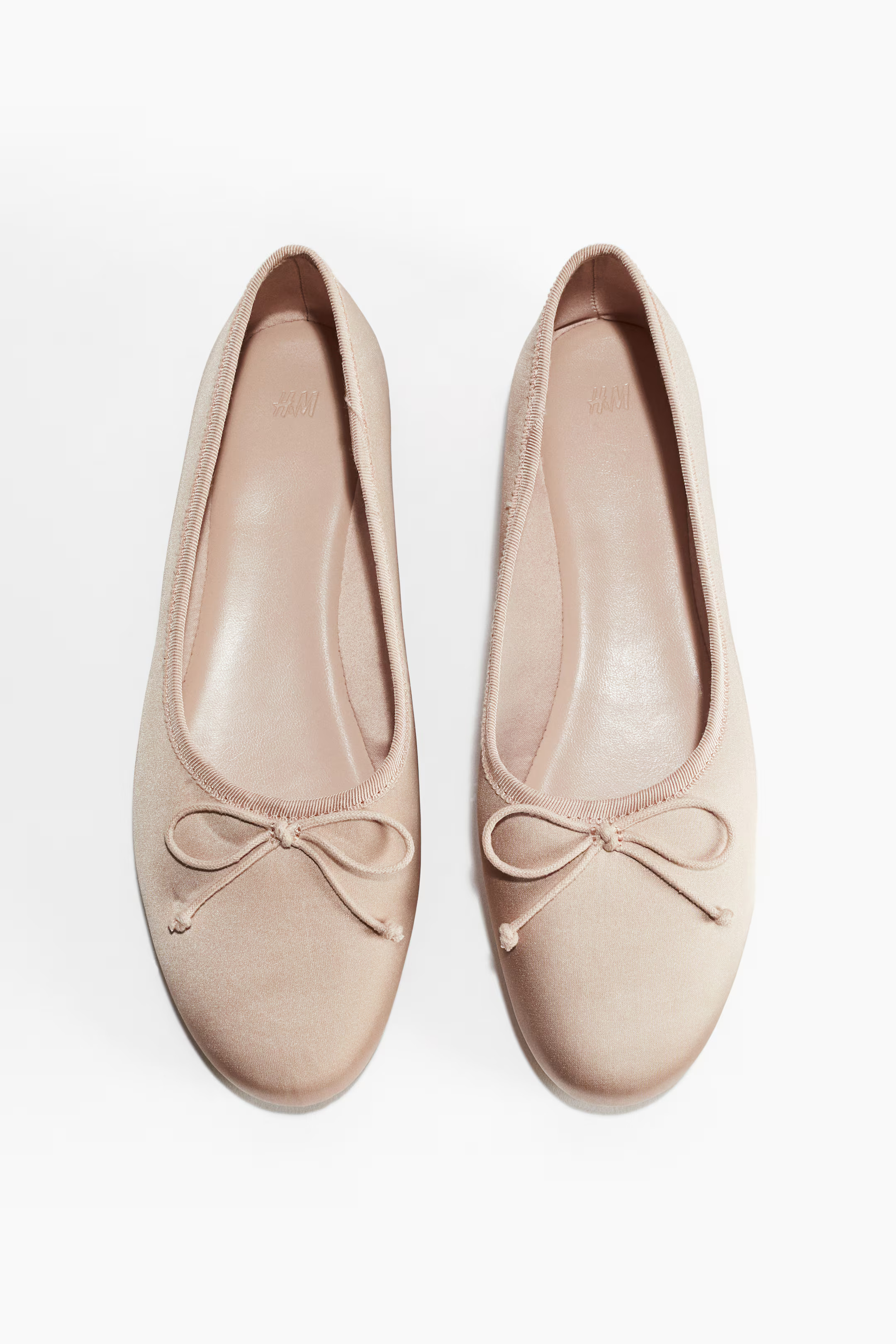 Ballet Flats - Powder pink - Ladies | H&M US | H&M (US + CA)