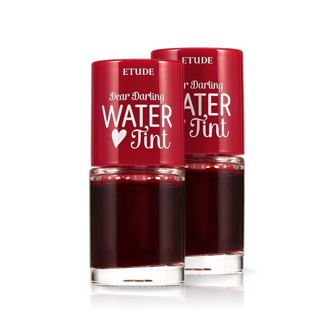 ETUDE Dear Darling Water Tint Cherry Ade 2 Set (21AD) | Vivid Color Lip Stain with Moisturizing W... | Amazon (US)