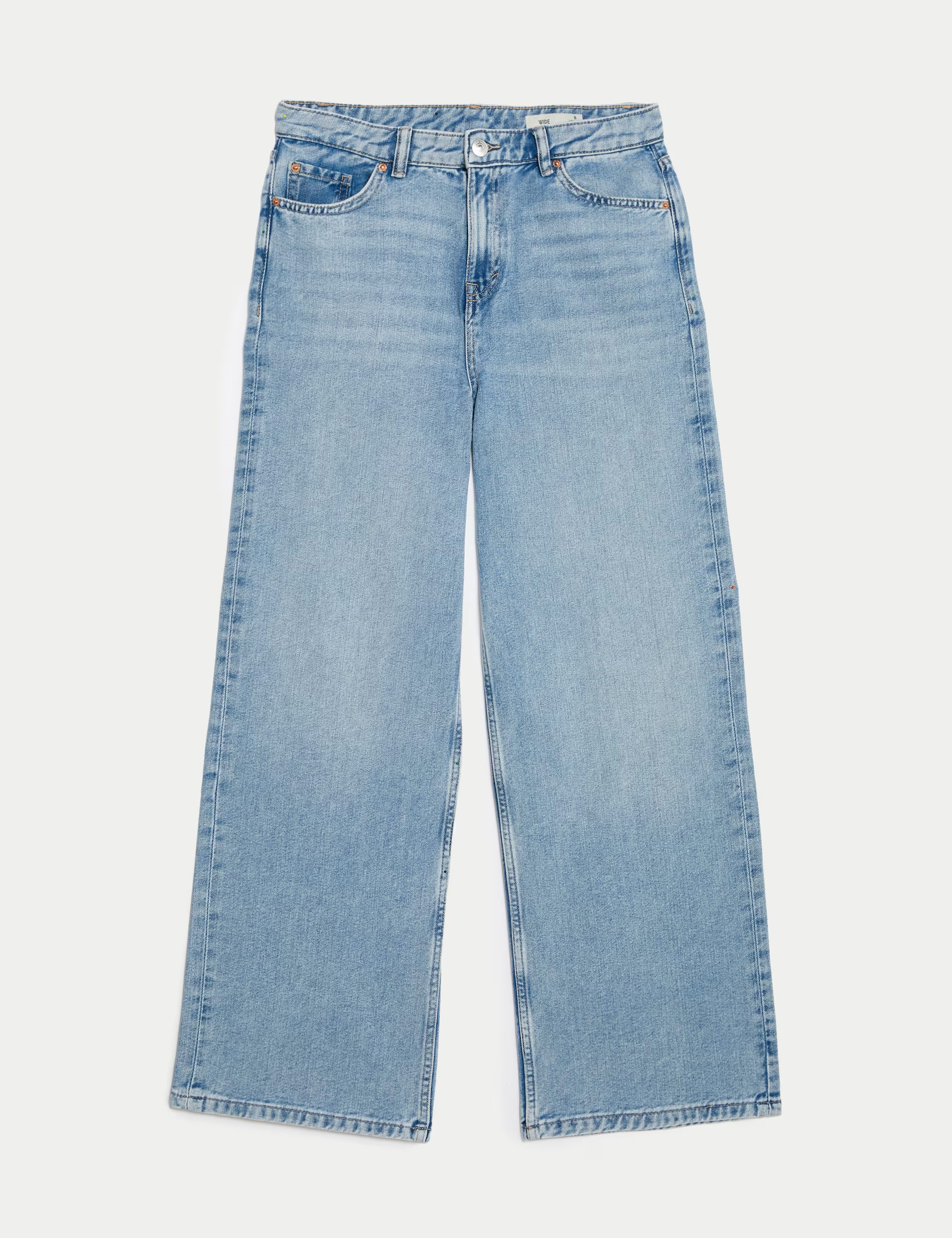 Slouchy Mid Rise Wide Leg Jeans | Marks & Spencer (UK)