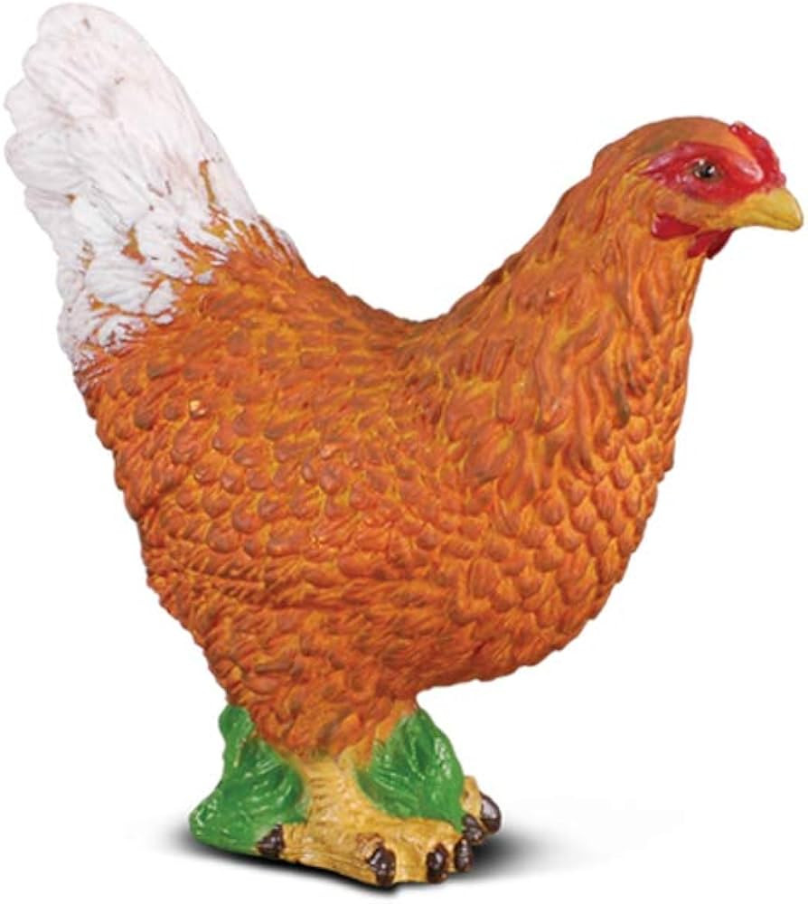 CollectA Farm Life Hen Miniature Toy Figure - Authentic Hand Painted Model | Amazon (US)