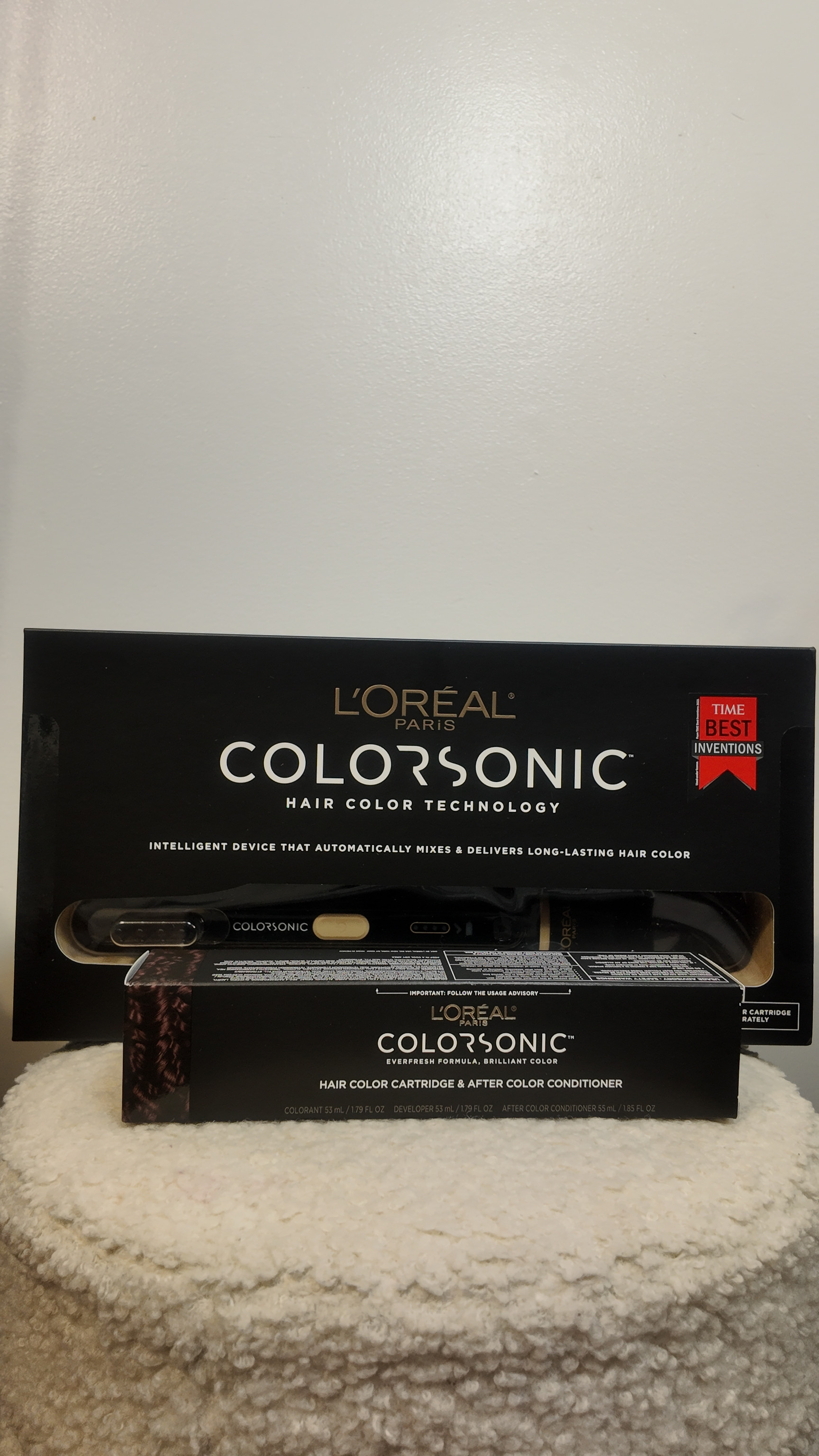 I'm so excited to try the new Colorsonic that's supposed to be an easier way to dye your hair. She came at just the right time! 

#gifted 

 #LTKSeasonal #LTKU #LTKBeauty