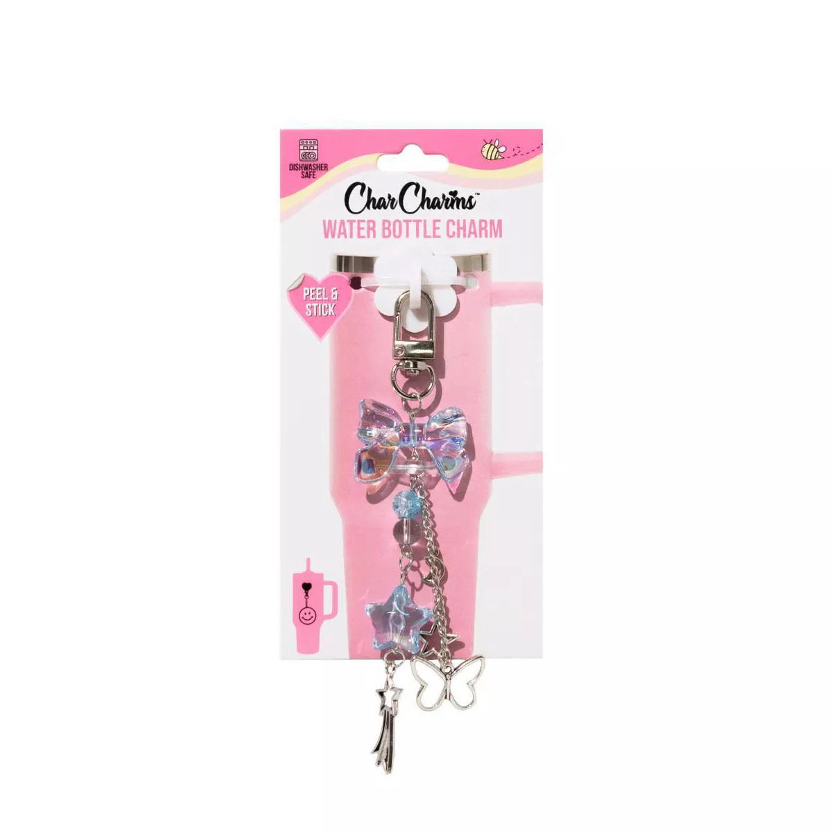 CharCharms Charm with Stick on Hook White | Target