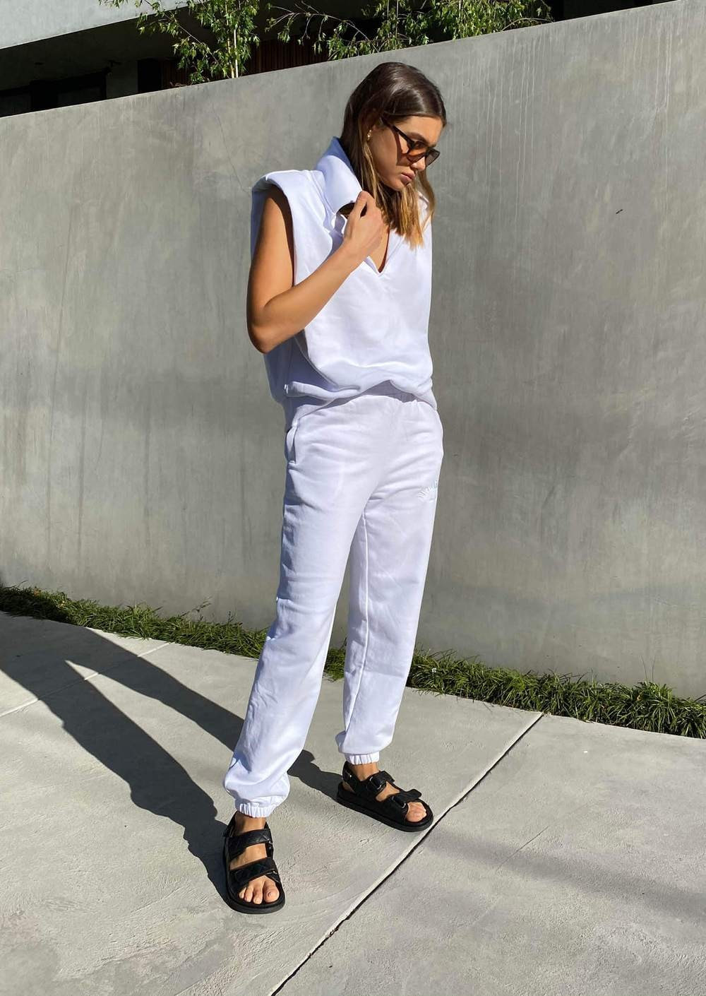 Hiranni Black Sheep Nappa Sandals | Tony Bianco (Global)