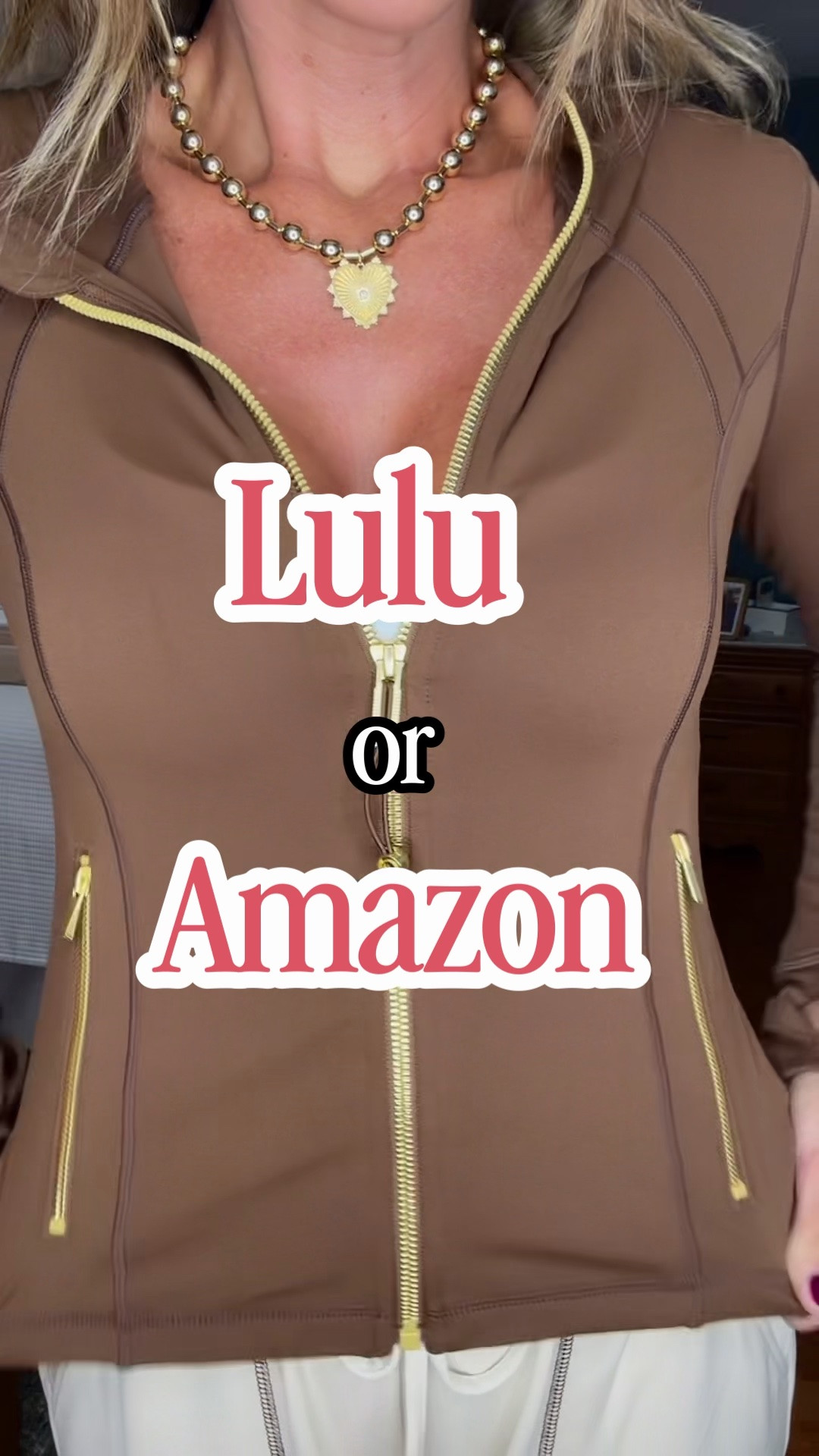 Lulu or Amazon?! These jackets could pass for high end. The details and quality is perfection. 
Jacket/ small (could do medium, fitted) 
Pants/ medium

#LTKSeasonal #LTKOver40 #LTKActive