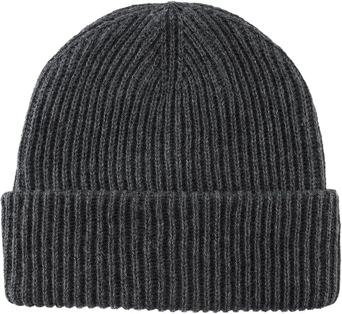 Home Prefer Mens Winter Hat Rib Knit Beanie Hat for Men Women Warm Cuff Beanie for Running Cyclin... | Amazon (US)