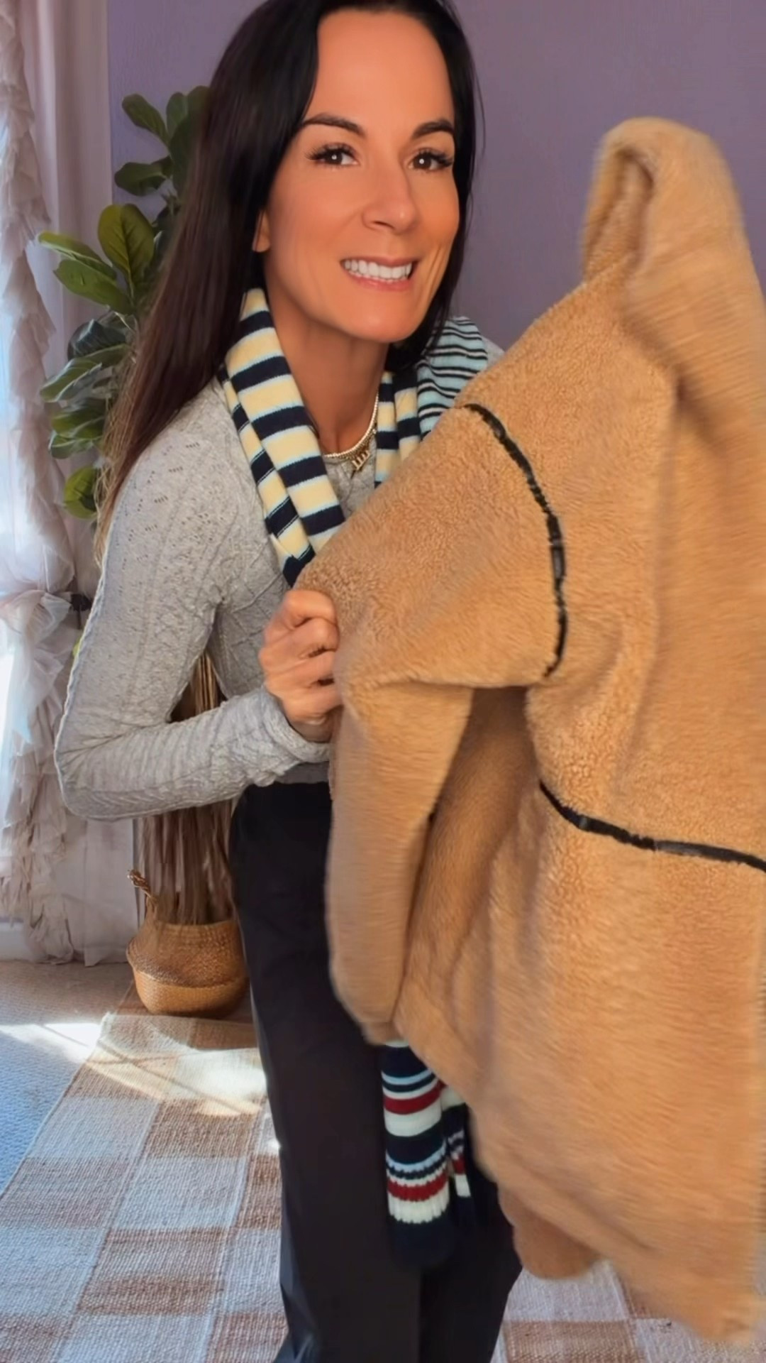 Cold day in Florida means I get exactly one chance a year to wear layers…and I’m taking full advantage. 😌❄️

Cozy jacket, comfy pants, sneakers that mean business, and yes—this is as “winter” as it gets around here.

Effortless. Comfortable. Still cute.
That’s the assignment.

Wearing XS in all 0 in pants 

#NicoleColeeStyle #FloridaWinter #OOTDInspo #CasualChic #EverydayStyle




#LTKdayinmylife #LTKgrwm #LTKootd