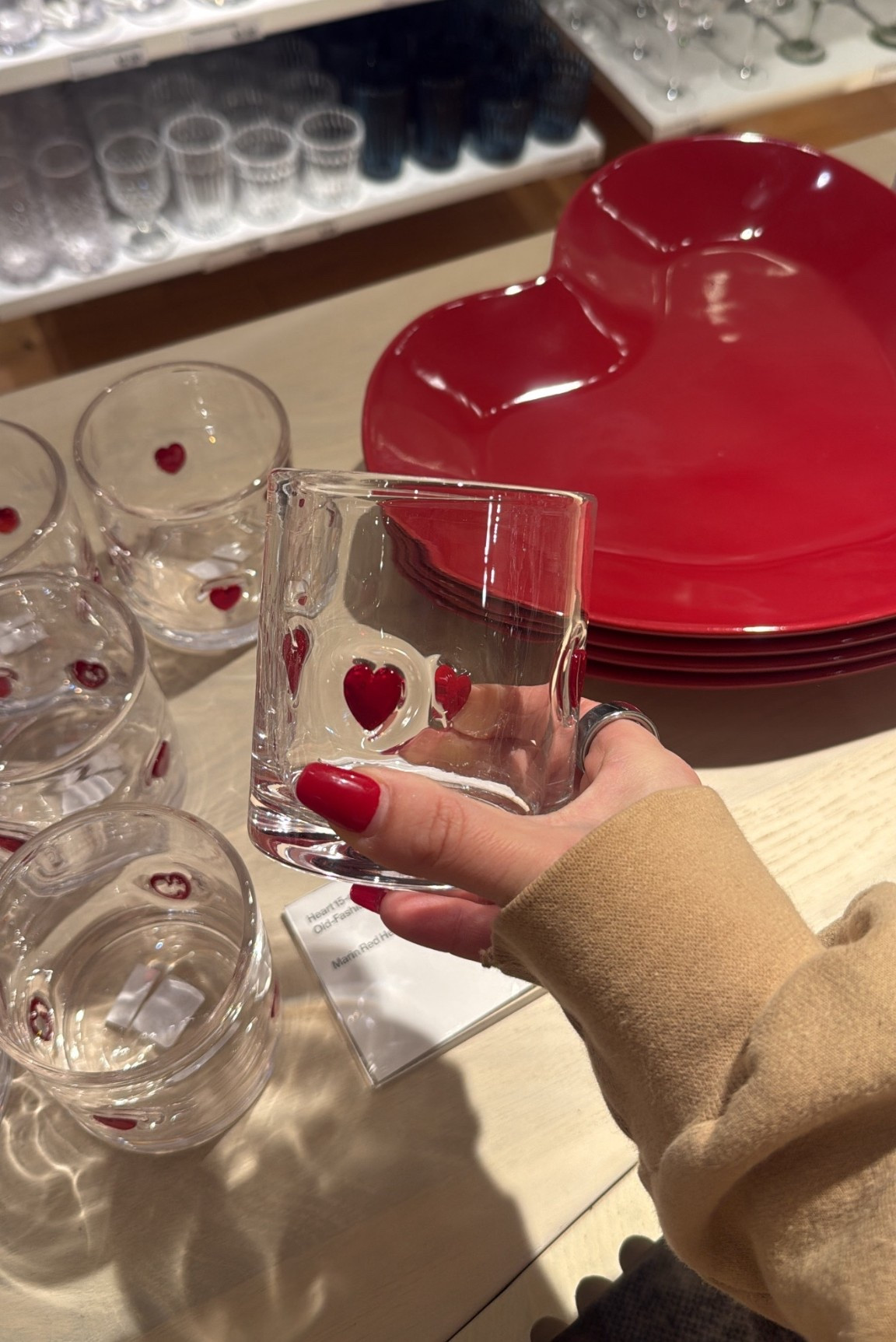 Valentine’s Day 
Icon glasses 
Crate and Barrel
Kitchen finds  

#LTKSeasonal #LTKValentine #LTKHome