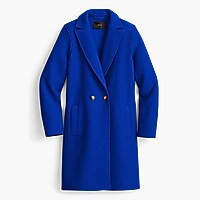 Tall Daphne topcoat in Italian boiled wool | J. Crew US