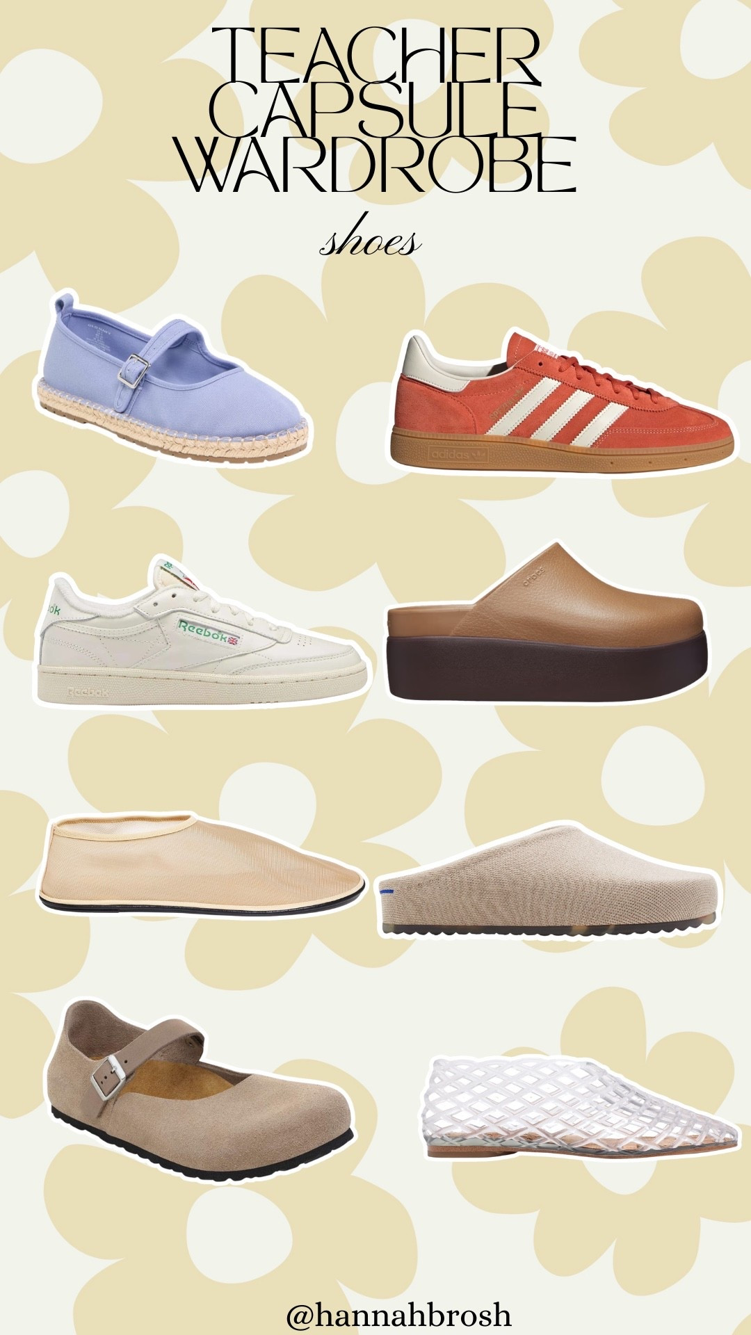 my most worn shoes for the classroom!