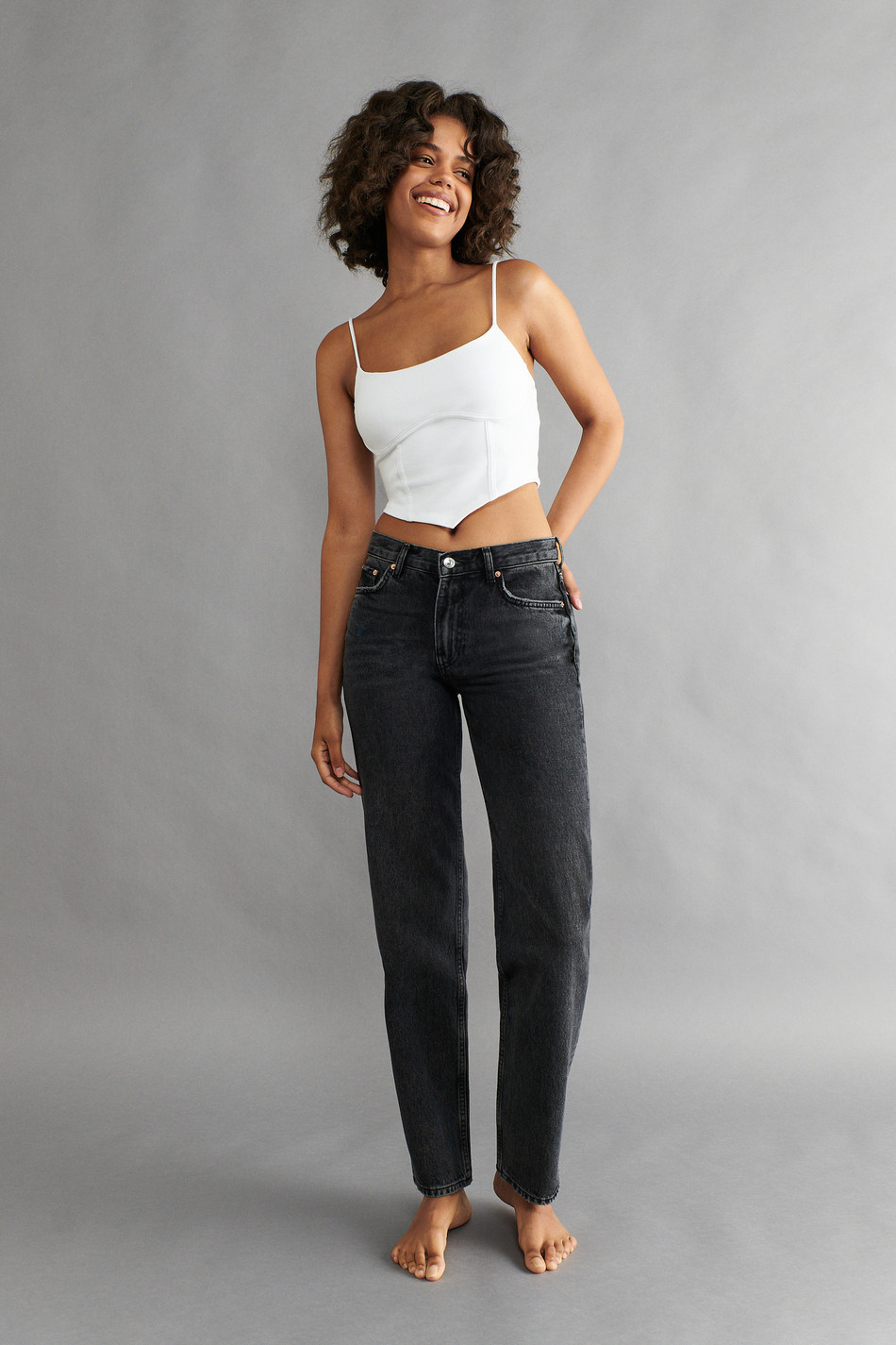 Low straight jeans - Gina Tricot | Gina Tricot SE