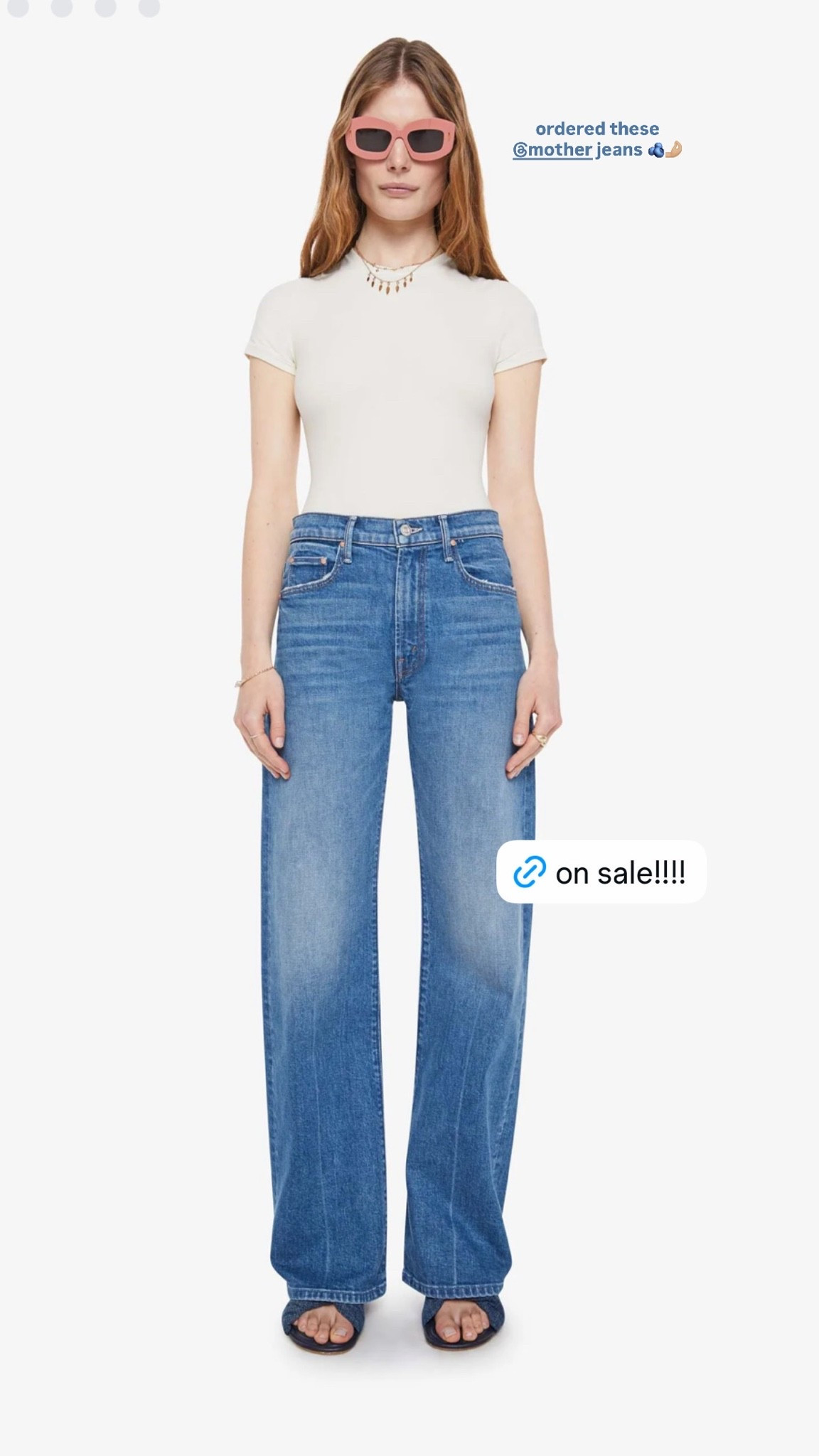 Mother denim on sale!!!!!

#LTKootd