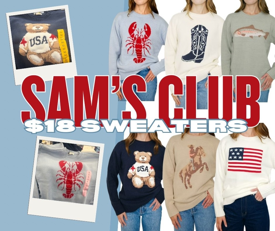 The cutest sweaters at Sam’s Club for $17.76!! So many colors and styles to choose from! 

#LTKootd #LTKFindsUnder50 #LTKSaleAlert