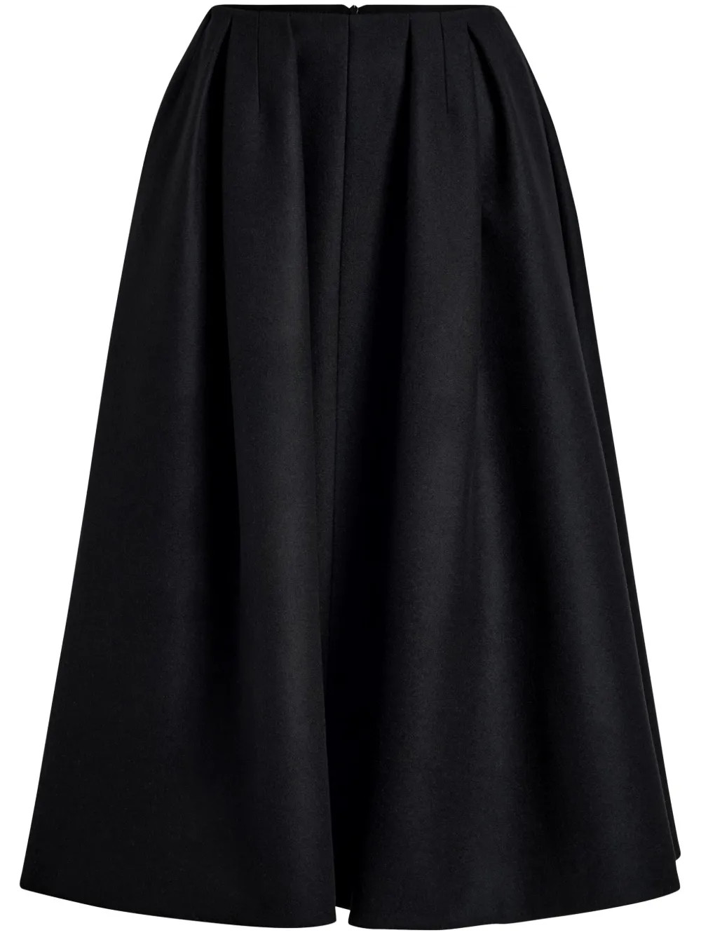 pleated midi skirt | Farfetch Global