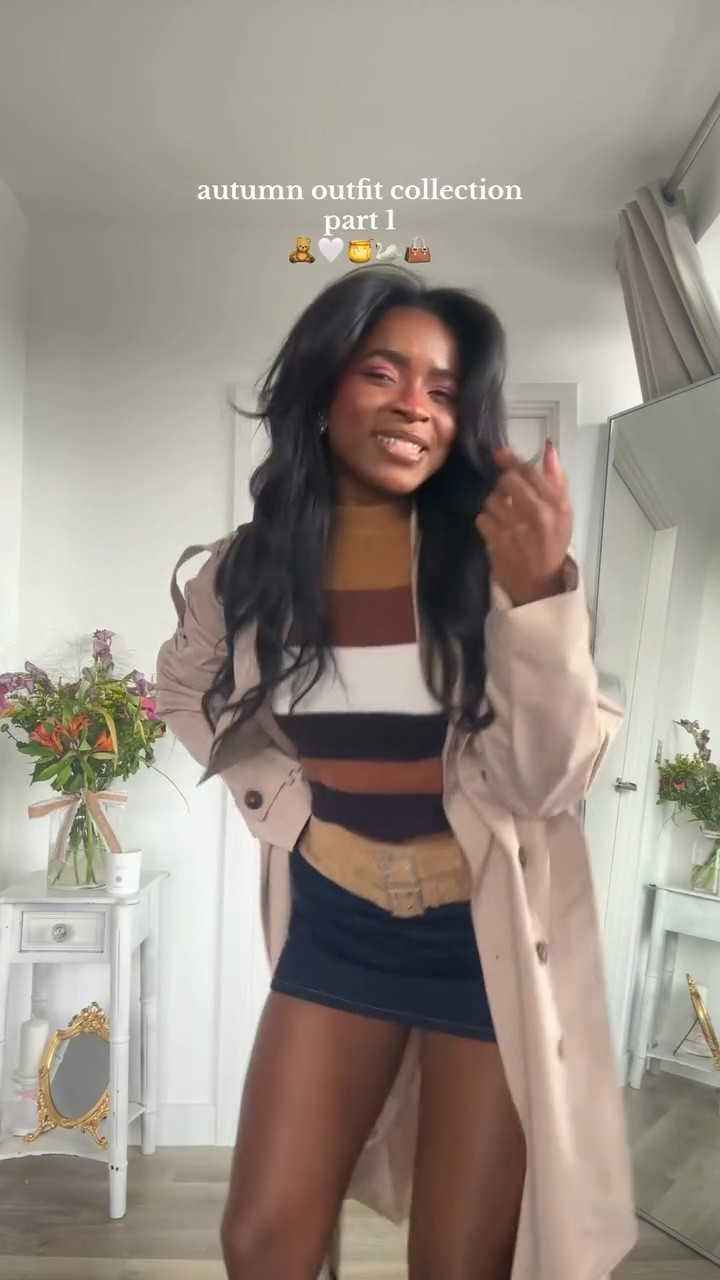 do you want a fall wardrobe tour?!!! 🧸🤍 part 1 of the autumn outfit collection ✨ 

#pinterestgirl #softblackgirl #autumnoutfit #falloutfit #autumninlondon #sabrinacarpenter #mansbestfriend🐶
