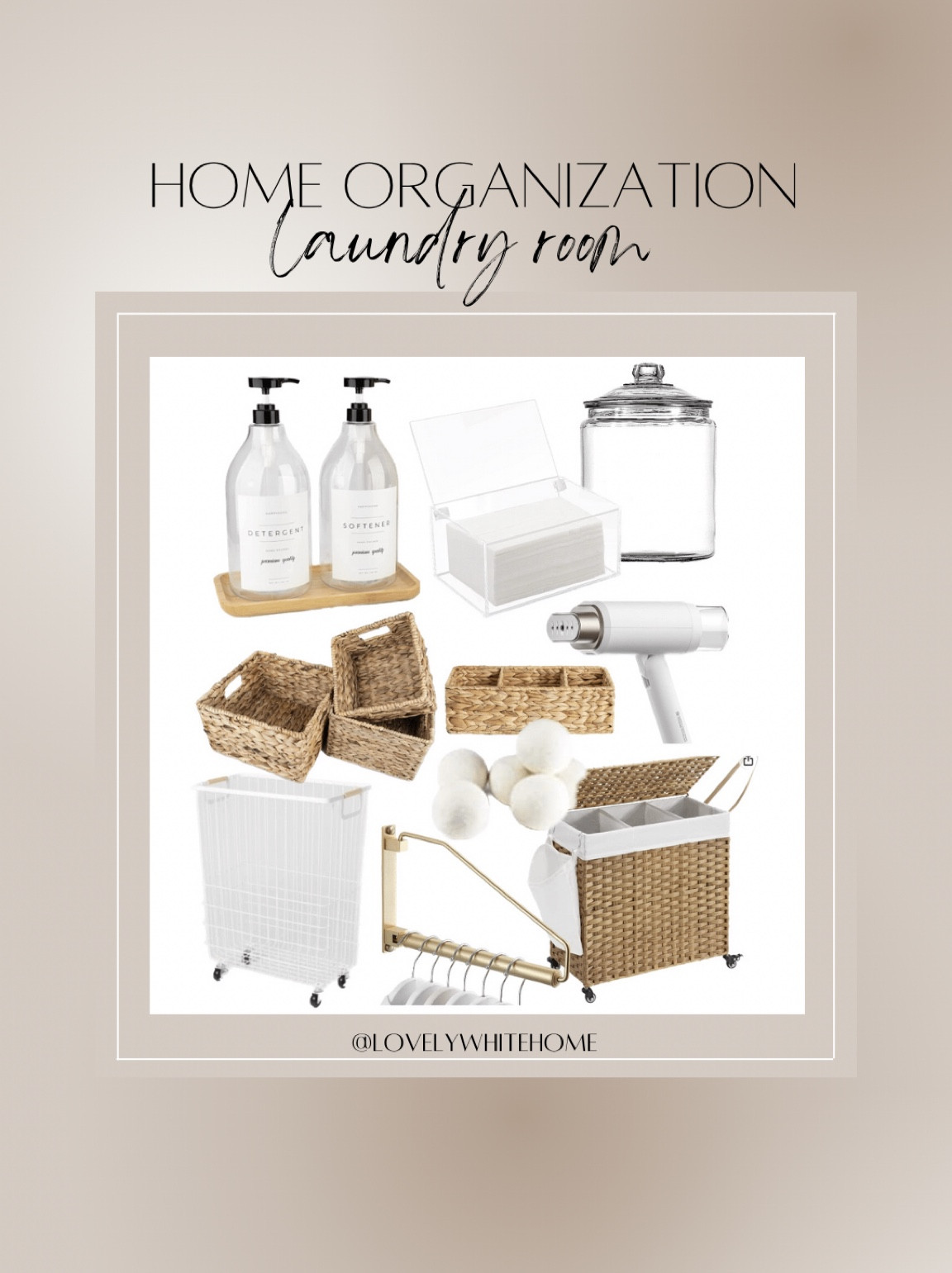 Laundry room organization ✨ 

#LTKstyletip #LTKunder50 #LTKhome