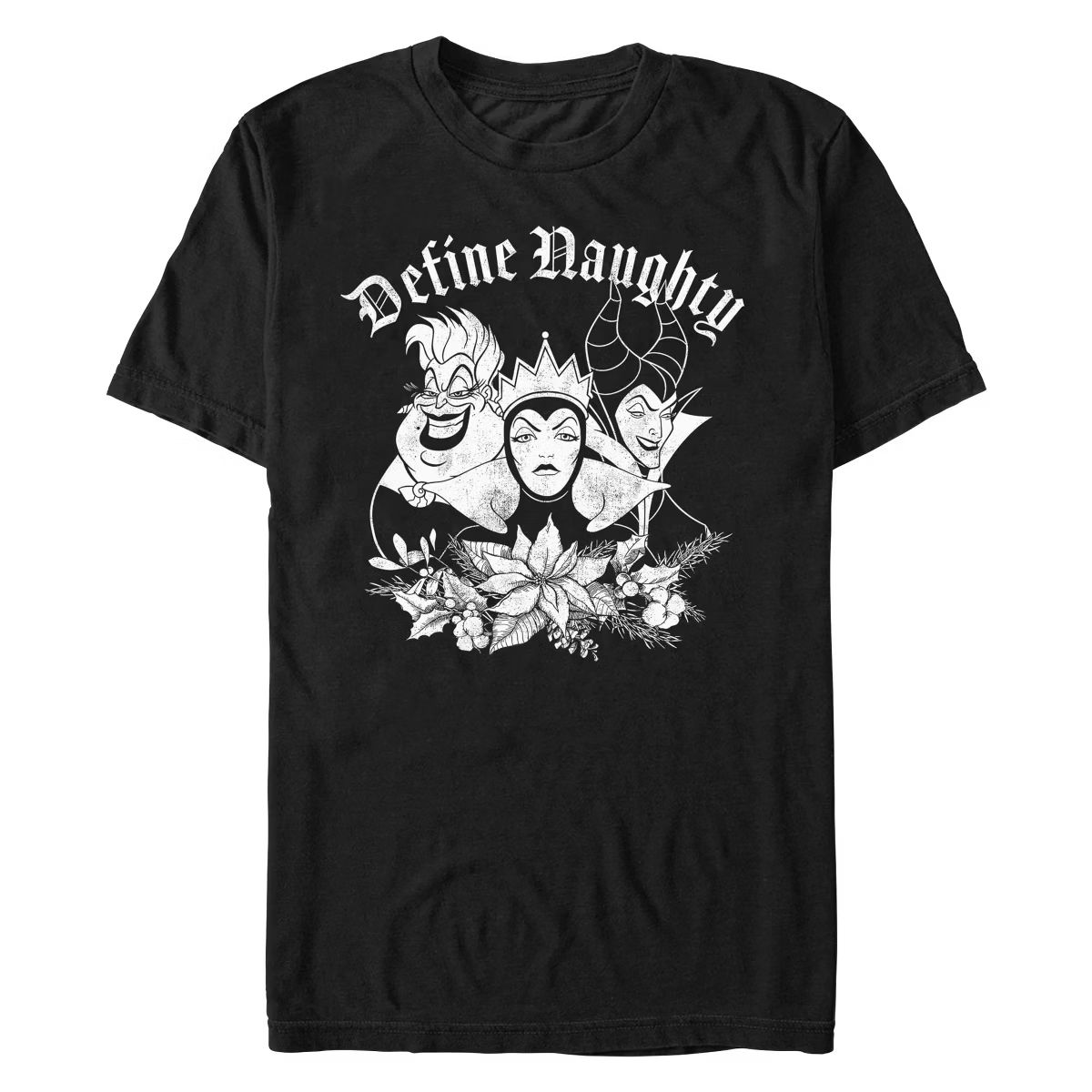 Men's Disney Villains Define Naughty T-Shirt | Target