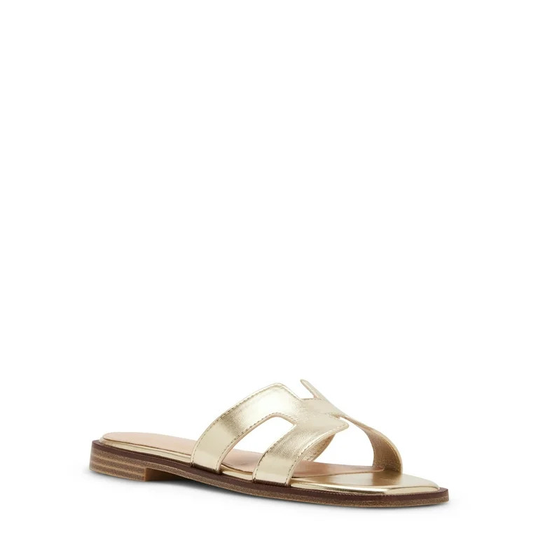 Madden Girl Women's Hailey Flat Slide Sandal | Walmart (US)
