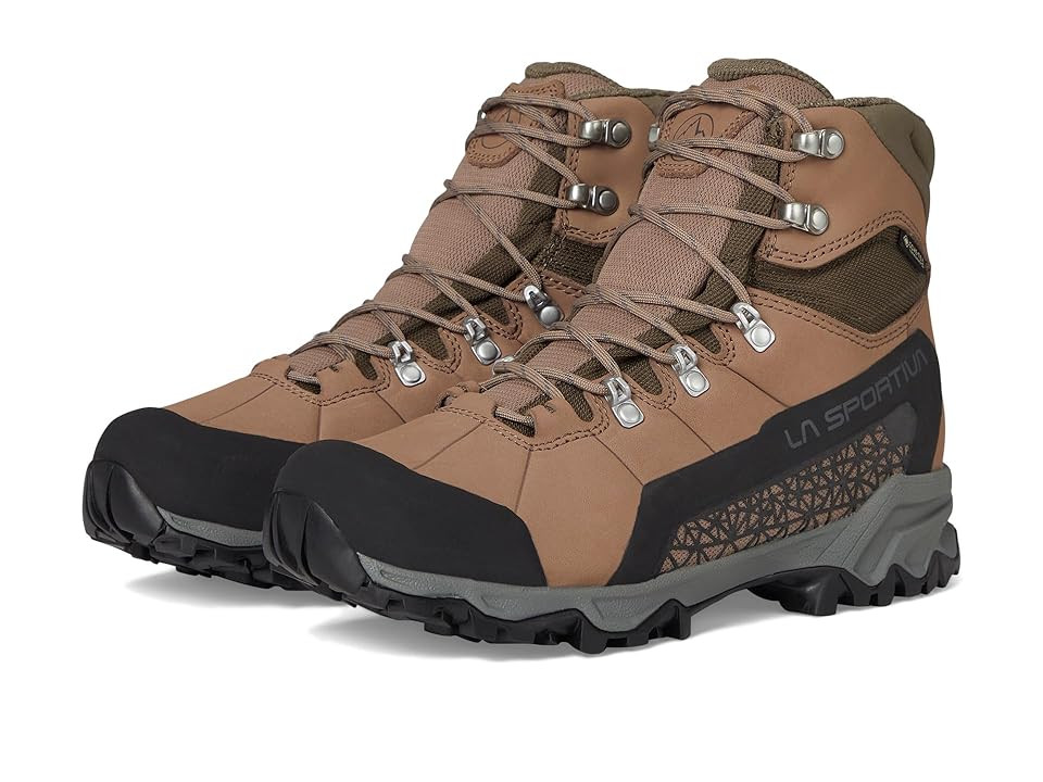 La Sportiva Nucleo High II GTX Women's Shoes Cedar/Sand Dune : EU 40 (US Women's 8.5) D - Wide, Textile/Leather | Zappos