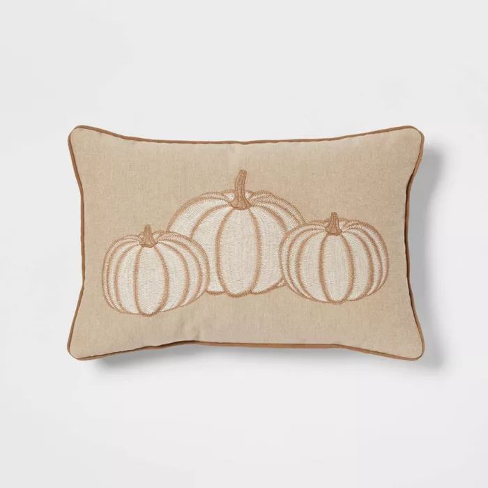 Pumpkin Lumbar Throw Pillow - Threshold™ | Target