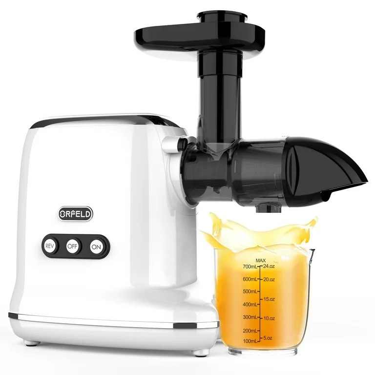 ORFELD Cold Press Juicer for Vegetables and Fruits 95% Juice Yield, Masticating Juicer, Easy Clea... | Walmart (US)