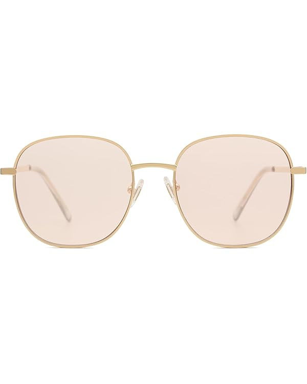 SOJOS Classic Square Sunglasses for Women Men with Spring Hinge Sunnies SJ1137 | Amazon (US)