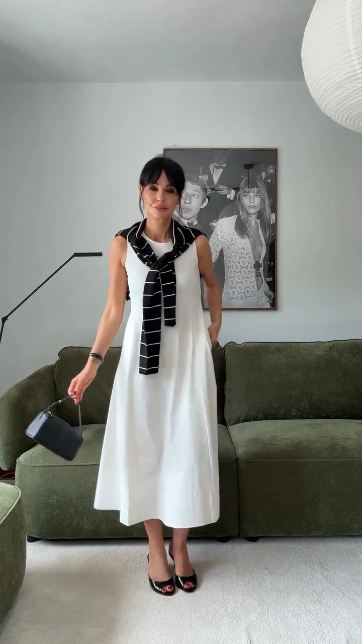 1, 2 or 3? Weekend. Effortless elegance.

A white dress, what looks like harem pants but is actually a skirt, and a straight midi skirt are all I need in my wardrobe. 

Black and white never fails — it will always be my favorite perfect combination.

I’ve linked everything I could find on my LTK — link in bio.

#minimalstyle #outfitinspiration #dailystyle #fashionblogger