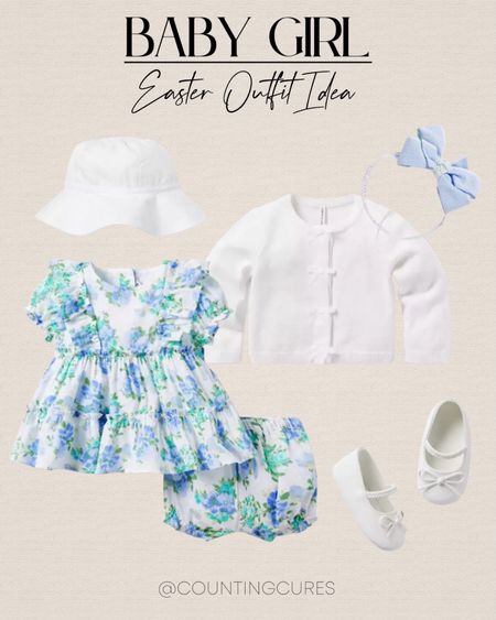 Dress your baby girl with this cute outfit idea that's perfect for Easter!
#girlmom #toddlerclothes #kidsclothes #toddlerfashion

#LTKSeasonal #LTKstyletip #LTKkids