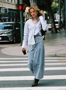 McGuane Denim Midi Skirt | Princess Polly US