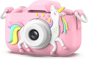 Kids Camera Toys for 3-8 Year Old Girls Boys,Children Digital Video Camcorder Camera with Cartoon... | Amazon (US)