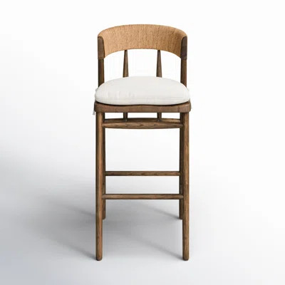 Siofra Woven Stool with Cushion | Wayfair North America