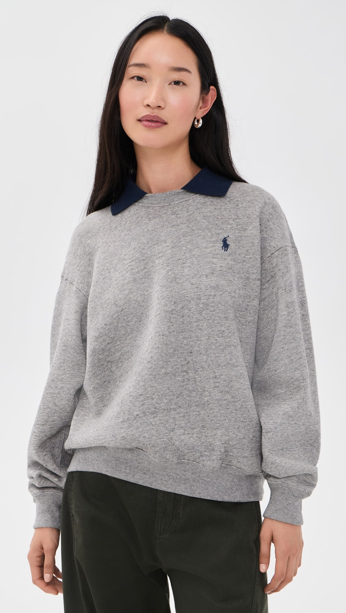 Polo Ralph Lauren Arctic Collared Crew Neck Sweatshirt | Shopbop | Shopbop
