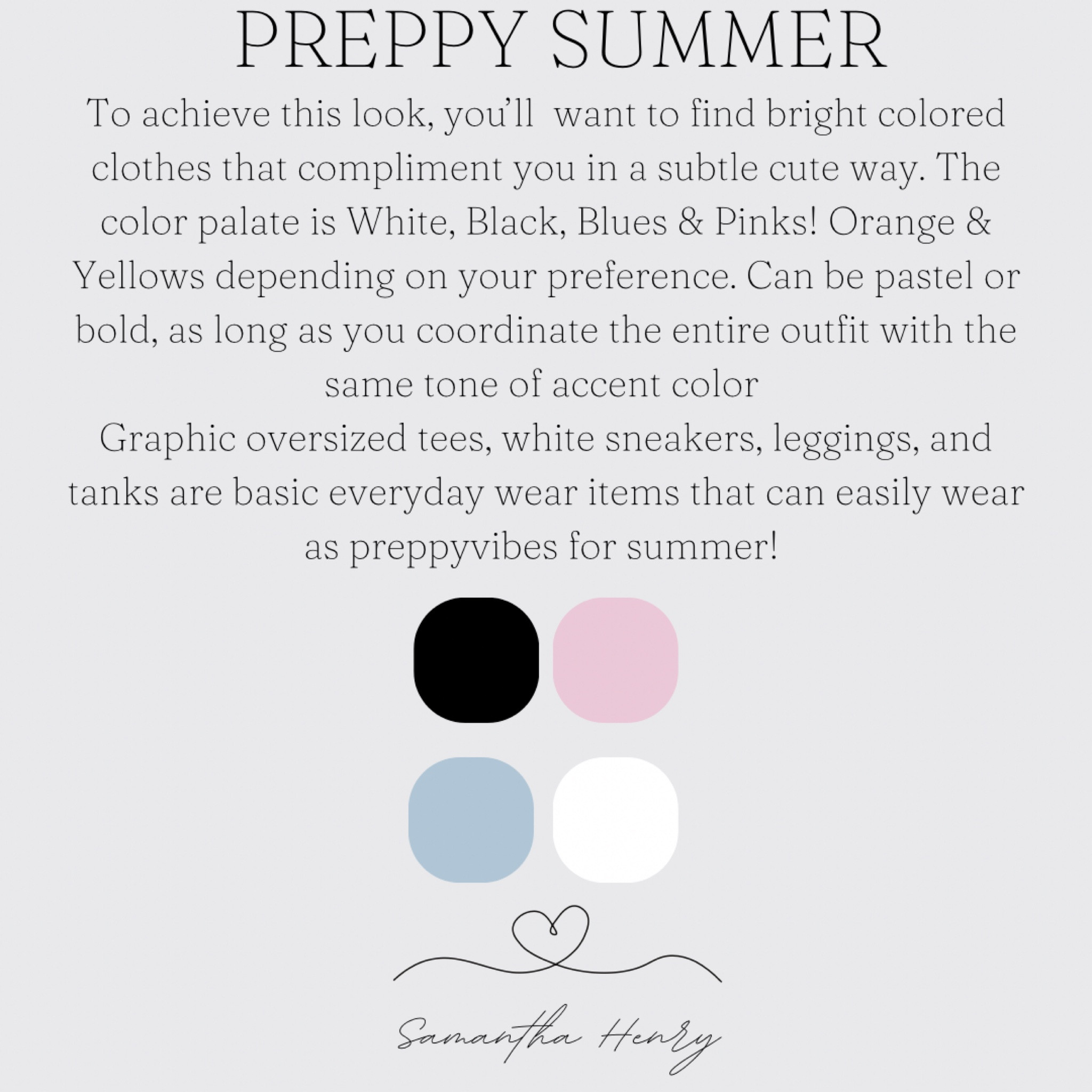 Style Tip!! How to achieve the look? Use these colors & tips for that basic preppy look! Links on my LTK 

#LTKSeasonal #LTKunder100 #LTKstyletip