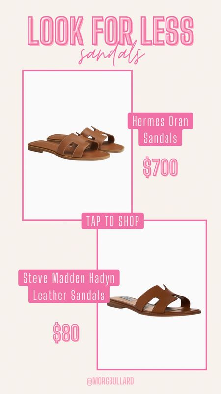Save vs Splurge | Splurge vs Save | Sandals | Hermes Sandals Similar | Steve Madden Sandals 

#LTKunder100 #LTKsalealert #LTKshoecrush