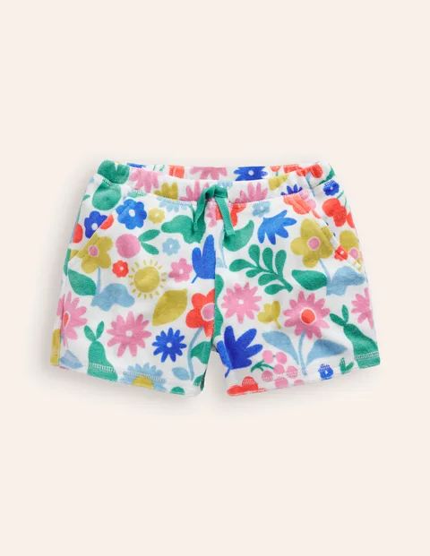 Printed Towelling Shorts | Boden (US)