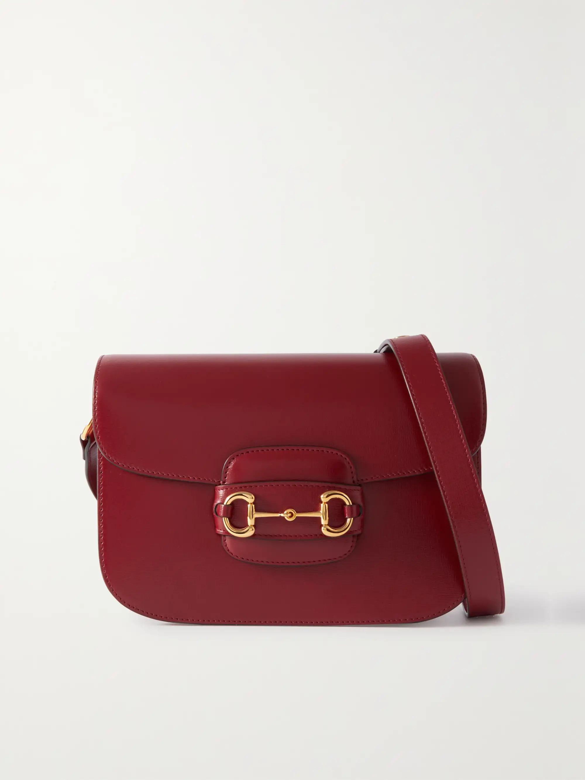 Horsebit 1955 textured-leather shoulder bag | NET-A-PORTER APAC