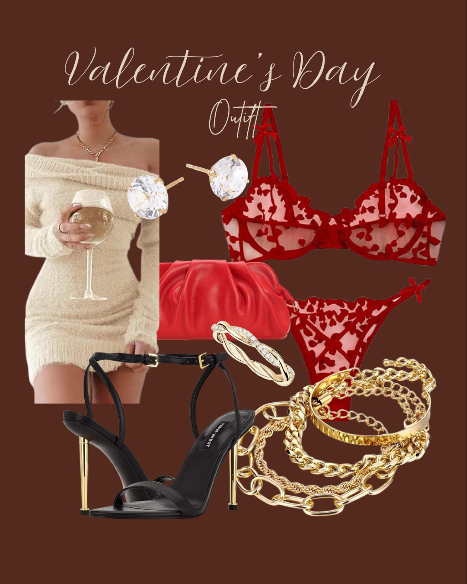 Classy meets sexy this Valentine’s Day 💋✨ Timeless elegance with a touch of spice—because you deserve to feel like the moment. ❤️ #outfit #vday #ValentinesDayStyle #EffortlessGlam

#LTKStyleTip #LTKSaleAlert #LTKBeauty