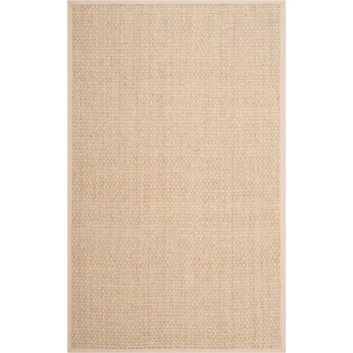 Natural Fiber Basket Weave  NF114 Power Loomed Indoor Area Rug - Natural/Beige - 5'x8' - Safavieh | Target
