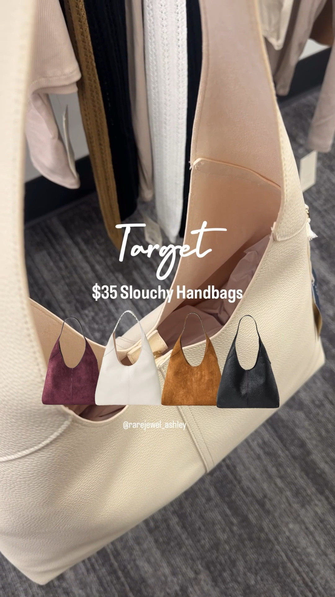 Soft slouchy handbags in a variety of colors for different outfits. 

#targetstyle #handbags #slouchybags #bags #accessories #falloutfits #fall #fallstyle #lotd #ootd #trending

#LTKSaleAlert #LTKItBag #LTKFindsUnder50