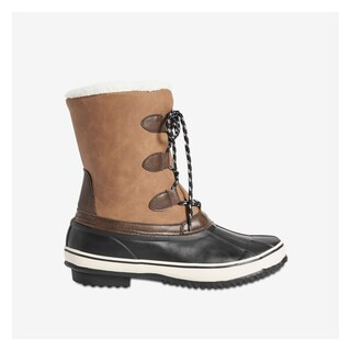 Lace-Up Snow Boots | Joe Fresh (North America)