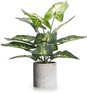 Velener 1Pc Faux Plant Indoor in Plant Pot 16"- House Plant for Farmhouse Kitchen Decor Living Ro... | Amazon (US)