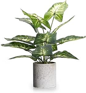 Velener 1Pc Faux Plant Indoor in Plant Pot 16"- House Plant for Farmhouse Kitchen Decor Living Ro... | Amazon (US)