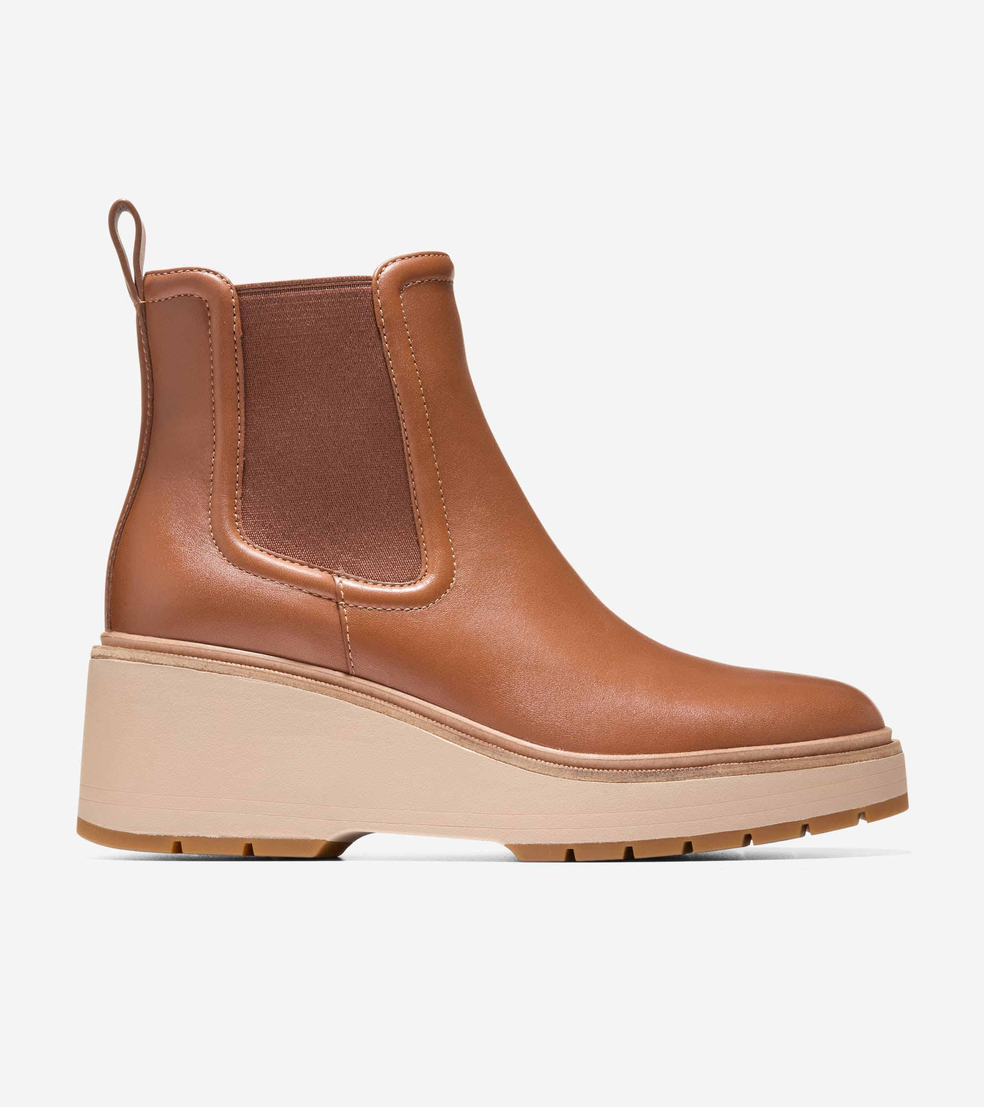 Women's ZERØGRAND Cityquest Waterproof Wedge Boots in Brown | Cole Haan | Cole Haan (US)