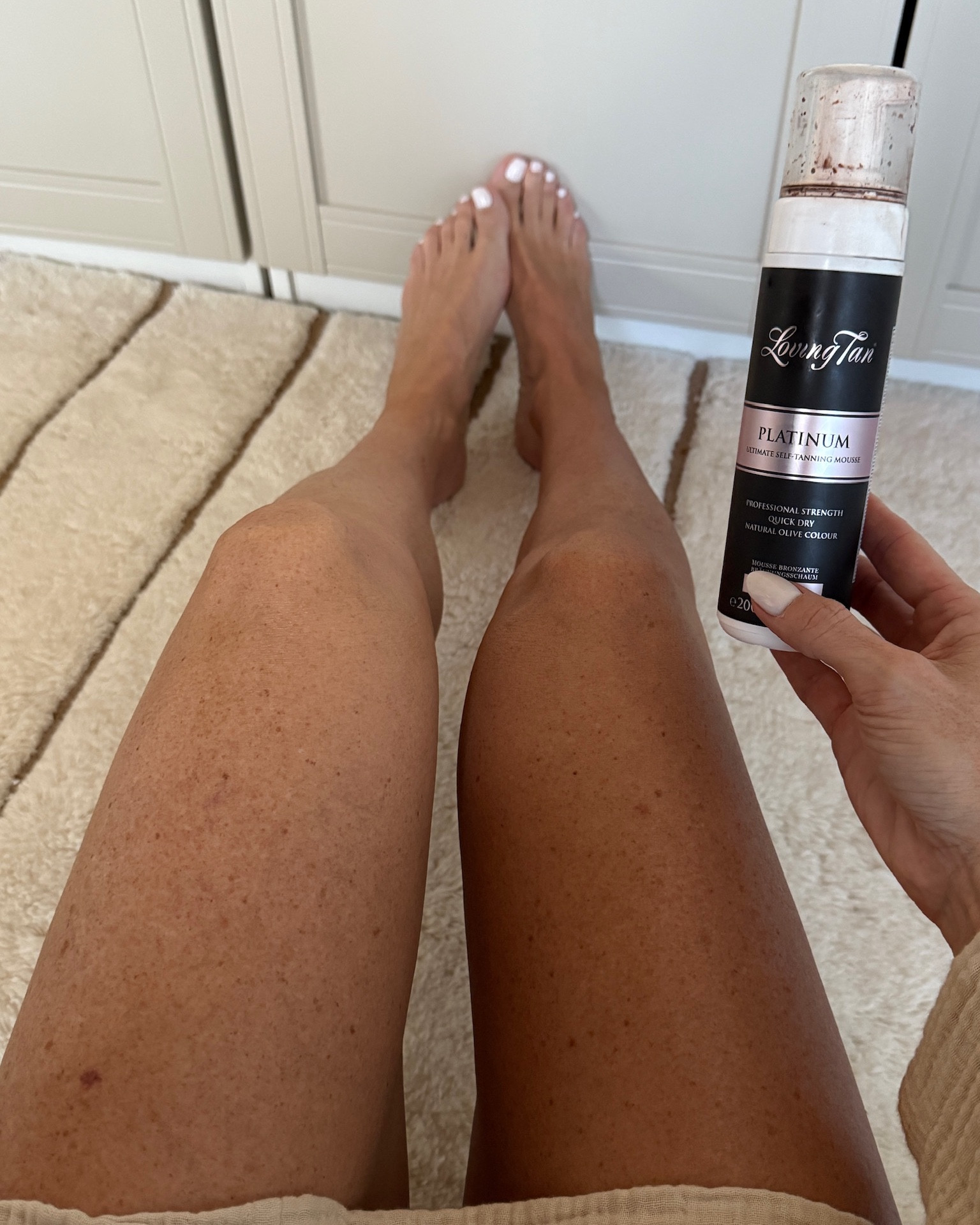 15% off sitewide at Loving Tan!! 

This is hands-down, my favorite self tanner! I use the platinum and it shows up immediately and sets as the day goes on. I use a mitt to apply evenly and I always exfoliate with a sugar scrub, shave, and apply lotion to my hands, elbows, knees, and feet right before I apply!

#LTKSaleAlert #LTKStyleTip #LTKSpringSale