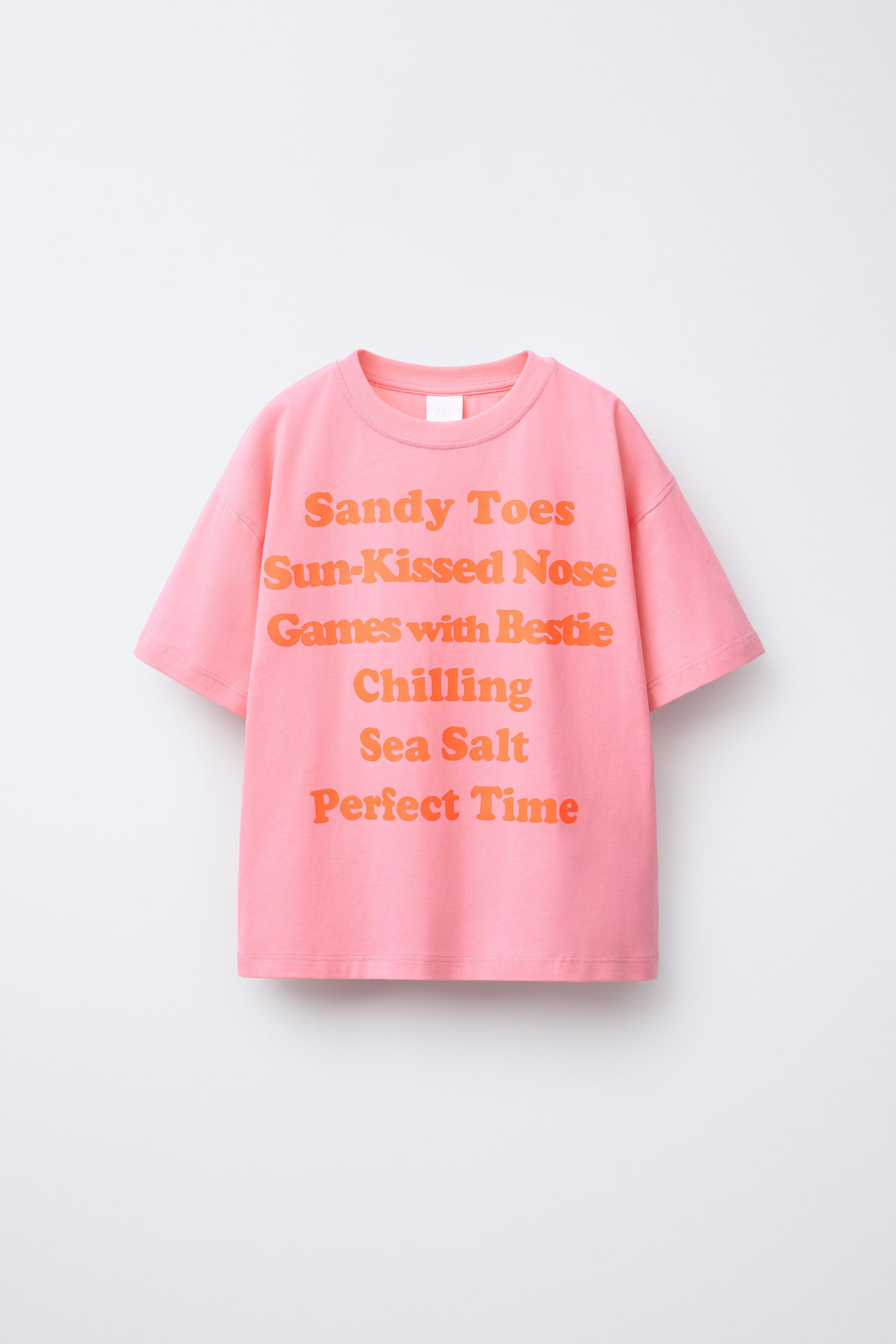 TEXT PRINT T-SHIRT | Zara US