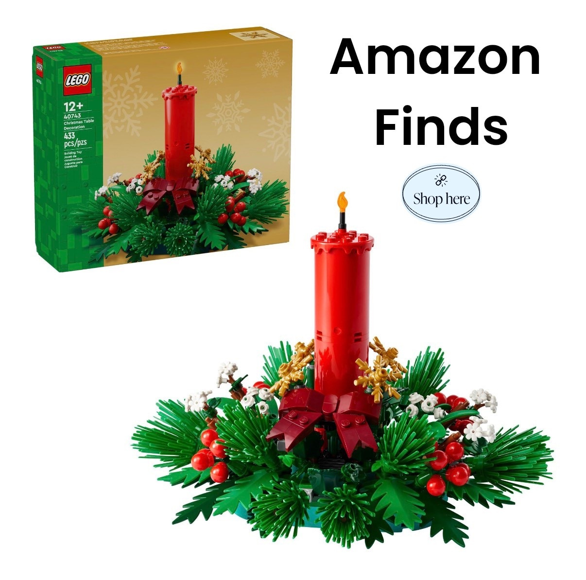 Beautiful Lego Christmas decoration. Shop my LTK for the best gift finds on Amazon. 

#LTKHoliday #LTKdayinmylife #LTKGiftGuide