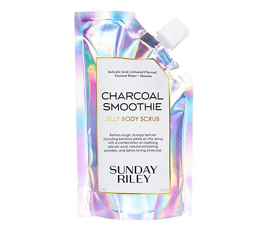 Sunday Riley Charcoal Smoothie Jelly Body Scrub | QVC